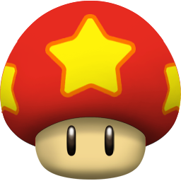 256x256 Mushroom Life Icon Super Mario Iconset Sandro Pereira