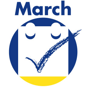 Mark Your Calendar For March 288x288 Mark Your Calendar For March
