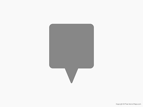 460x345 Square Map Marker Icon Free Vector Maps