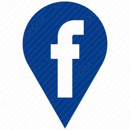 256x256 Facebook Marker Icon