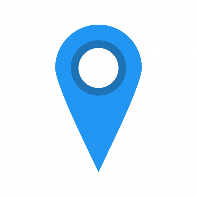 640x640 Location Vector Icon, Location Icon, Map Icon, Marker Icon Png