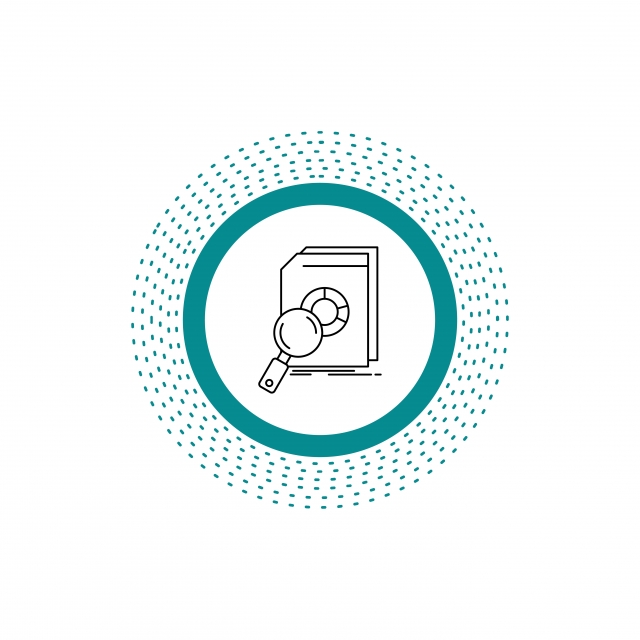 640x640 Analysis Data Financial Market Research Line Icon Vector Is