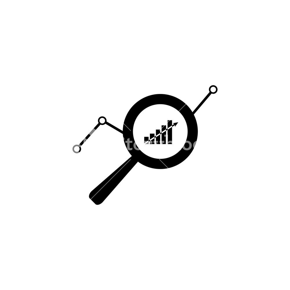 1000x1000 Market Research Icon Royalty Free Stock Image