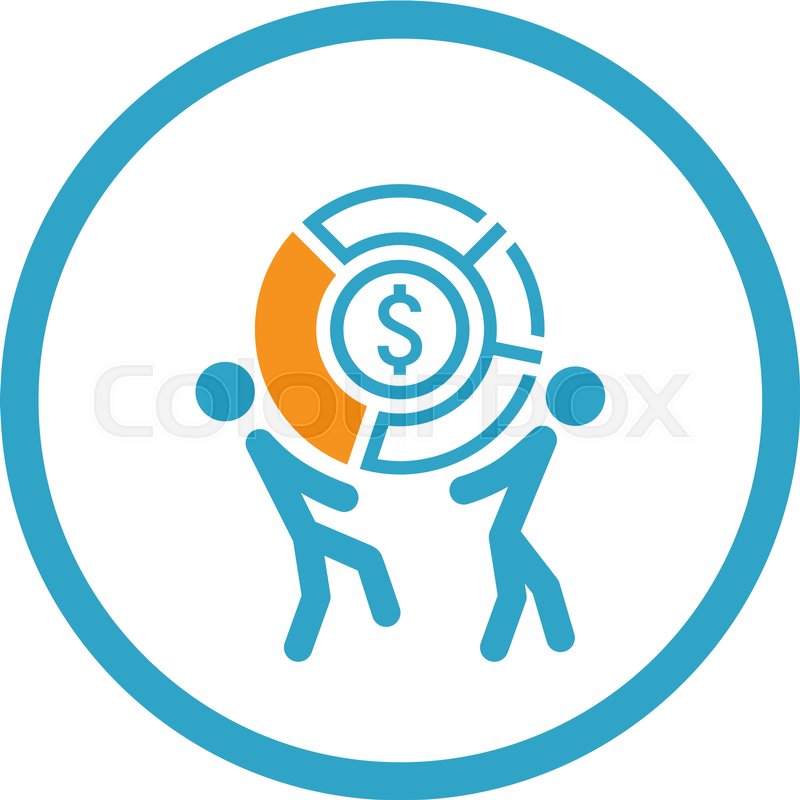 800x800 Market Share Icon Business Concept Stock Vector Colourbox