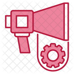 256x256 Marketing Automation Icon Of Colored Outline Style