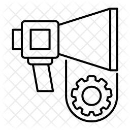 256x256 Marketing Automation Icon Of Line Style