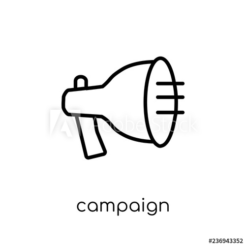 500x500 Campaign Icon From Marketing Collection