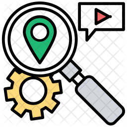 256x256 Digital Marketing Campaign Icon Of Colored Outline Style