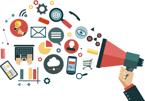 Digital Marketing Icon Png Vector, Clipart 484x339 Digital Marketing Icon Png Vector, Clipart