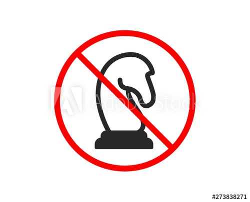 No Or Stop Chess Knight Icon Marketing Strategy Symbol Business 500x405 No Or Stop Chess Knight Icon Marketing Strategy Symbol Business