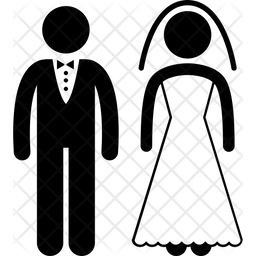 256x256 Marriage Icon Of Glyph Style