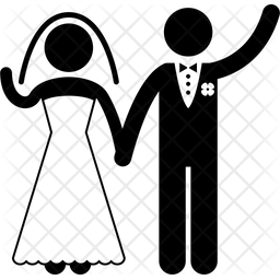 256x256 Marriage Icon Of Glyph Style