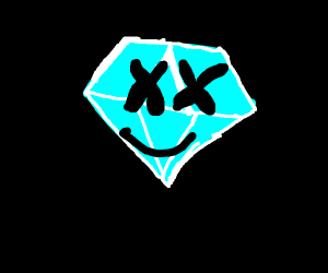 300x250 A Diamond Engraved With The Marshmello Icon