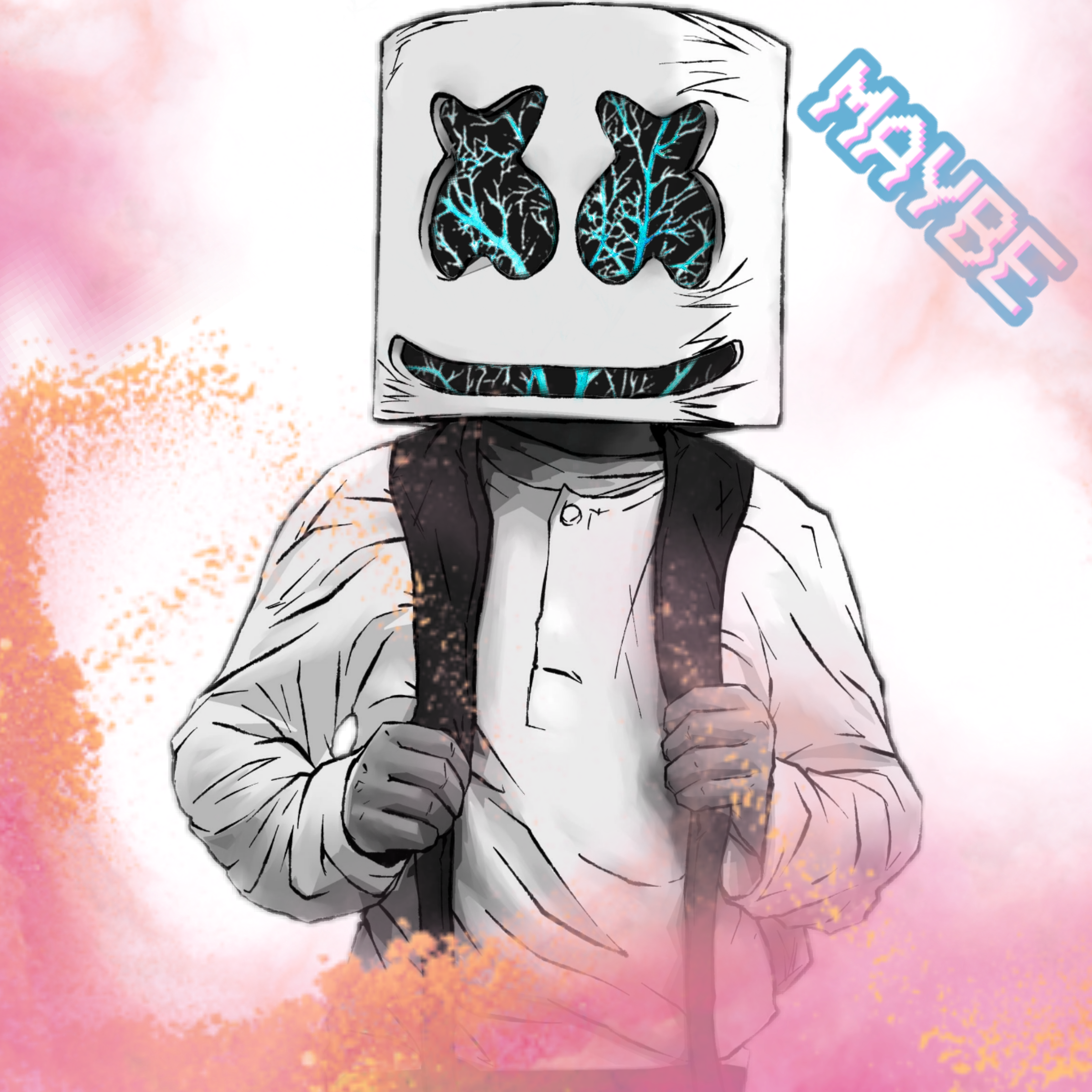 2289x2289 Marshmello