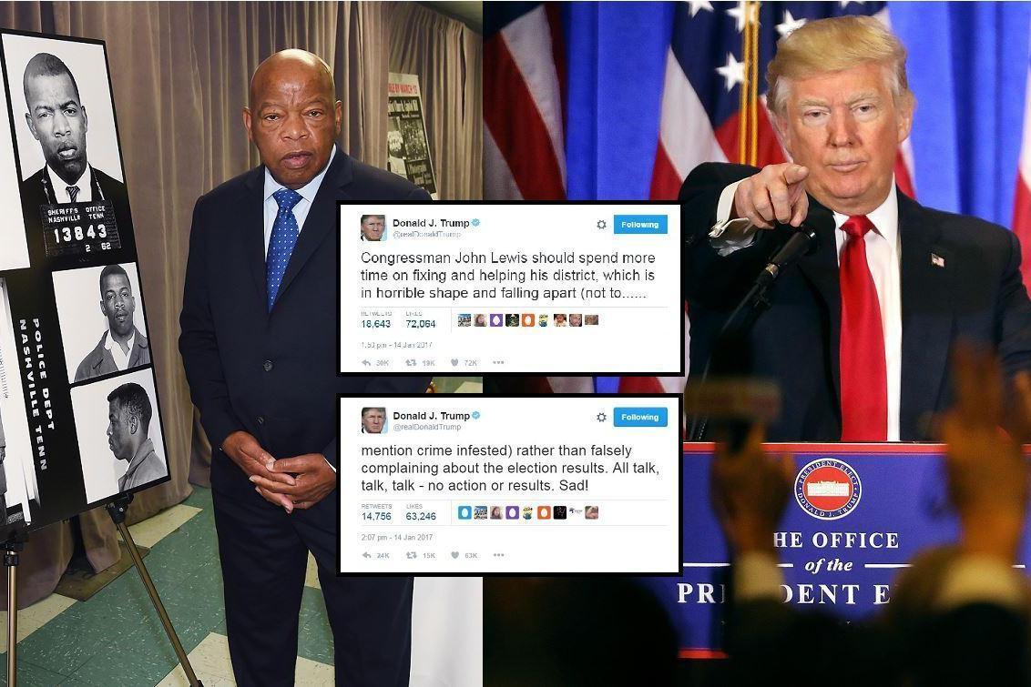 1132x755 Trump Celebrated Martin Luther King Weekend