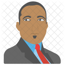 256x256 Martin Luther King Icon Of Flat Style
