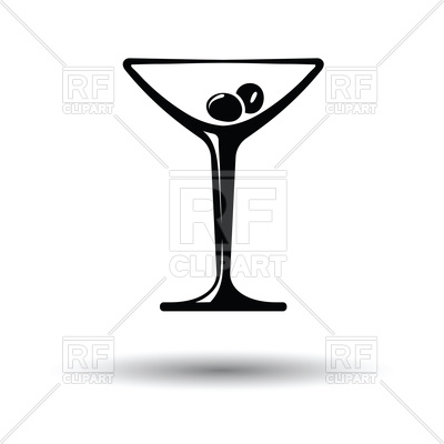 400x400 Cocktail Glass Icon Vector Image Of Food And Beverages Angelp