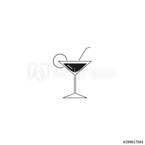 Cocktail Martini Icon 500x500 Cocktail Martini Icon