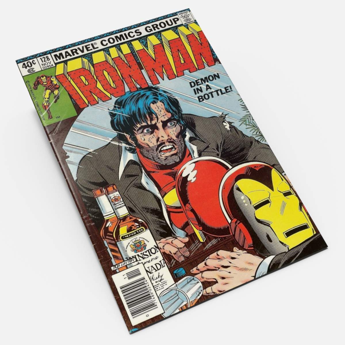 1200x1200 Iron Man Comic Book Model