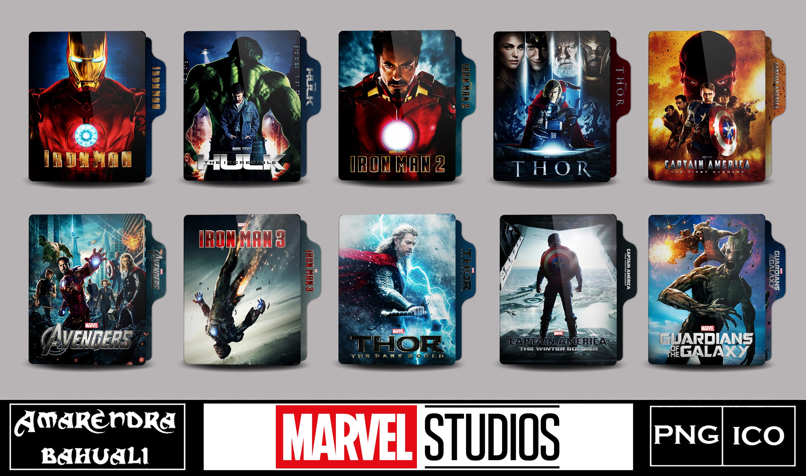 2560x1513 Marvel Marvel Phase Folder Icon