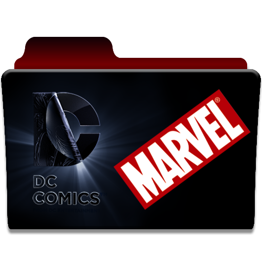 512x512 Dc Vs Marvel Folder Icon