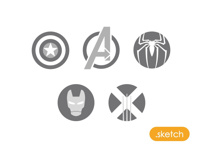 800x600 Marvel Icons