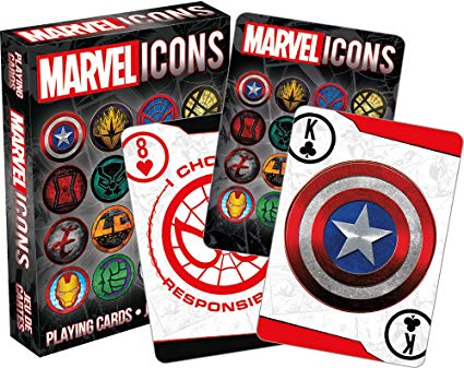 425x337 Aquarius Marvel Icons Playing Card Toys Games