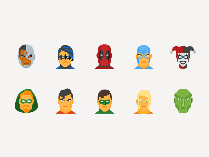 800x600 Comics Icons Heroes And Villains
