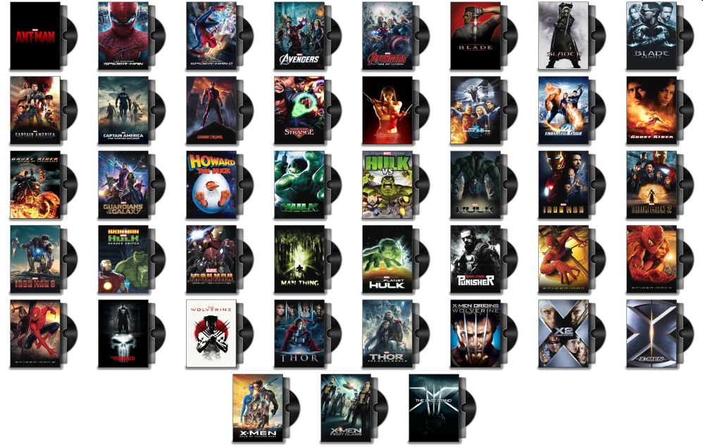 998x635 Marvel Movie Folder Icon Pack