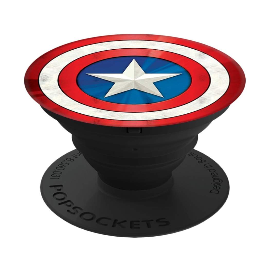 1050x1050 Dimana Beli Popsockets Marvel Captain America Shield Icon Phone