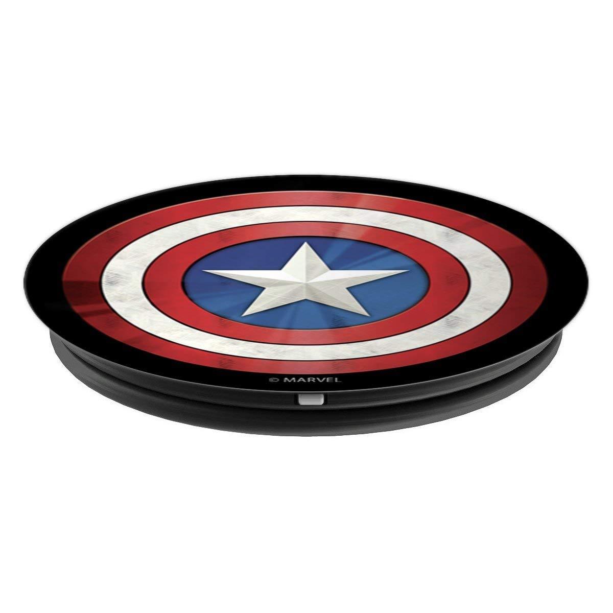 1200x1200 Marvel Captain America Shiny Shield Icon Popsockets Grip And Stand