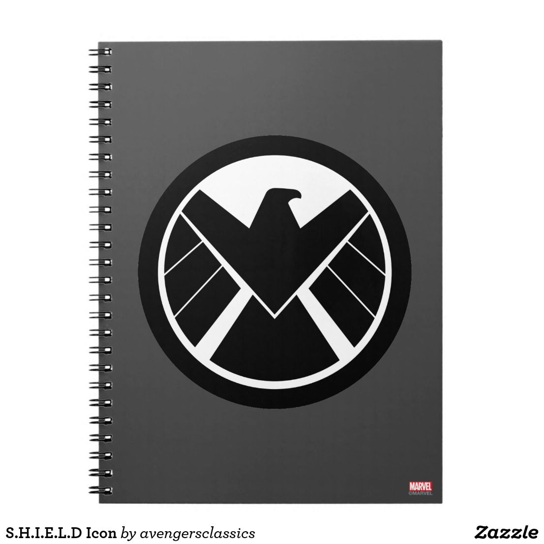 1106x1106 S H I E L D Icon Notebook Custom Marvel Notebooks