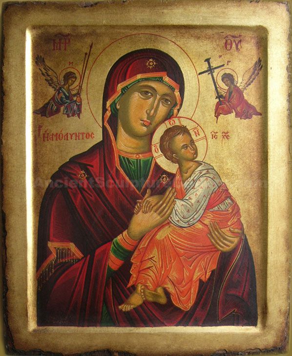 598x731 Mary And Infant Jesus Reverent Devotion Religious Art, Virgin