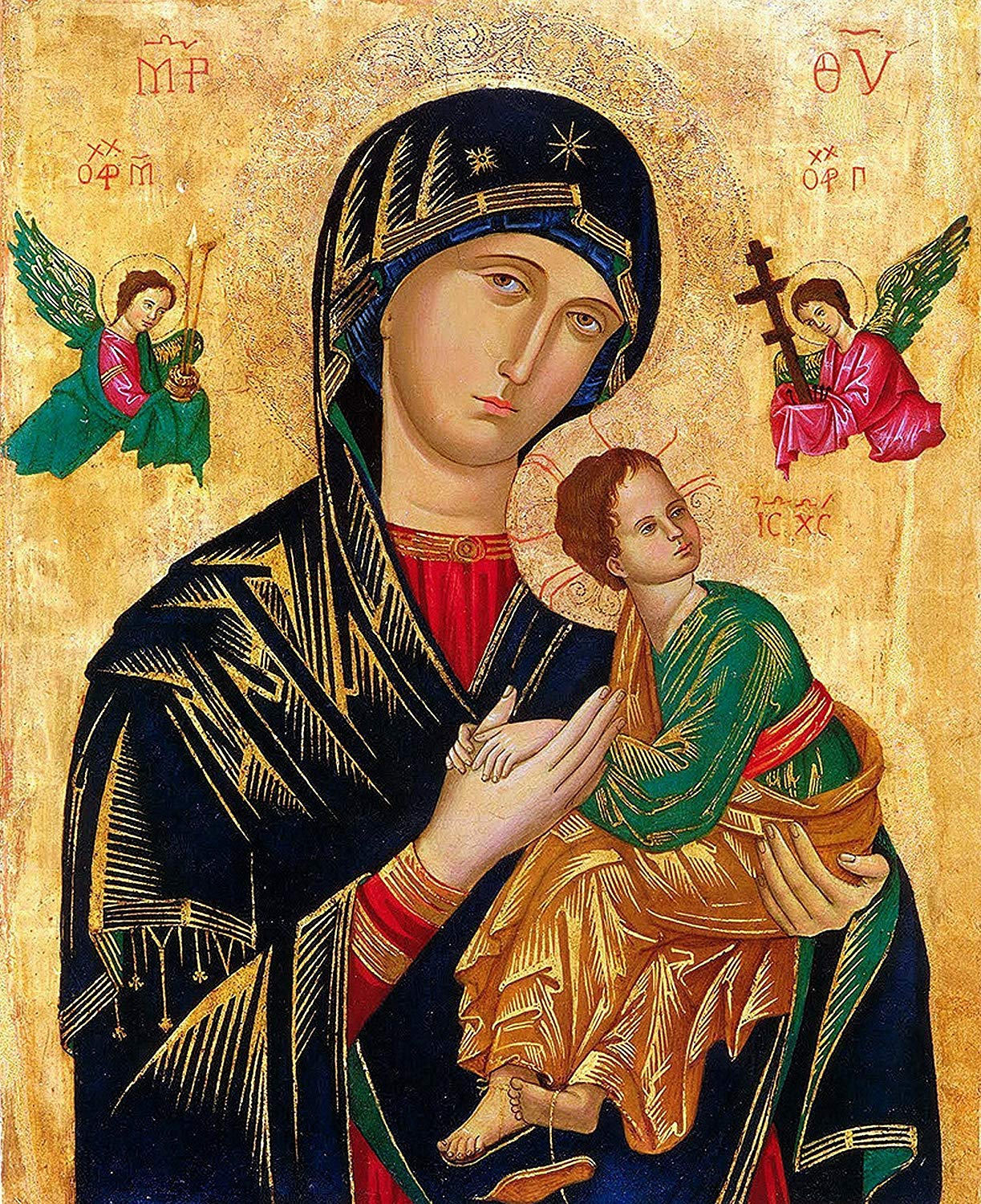 1223x1500 Our Lady Of Perpetual Help Blessed Virgin Mary Madonna