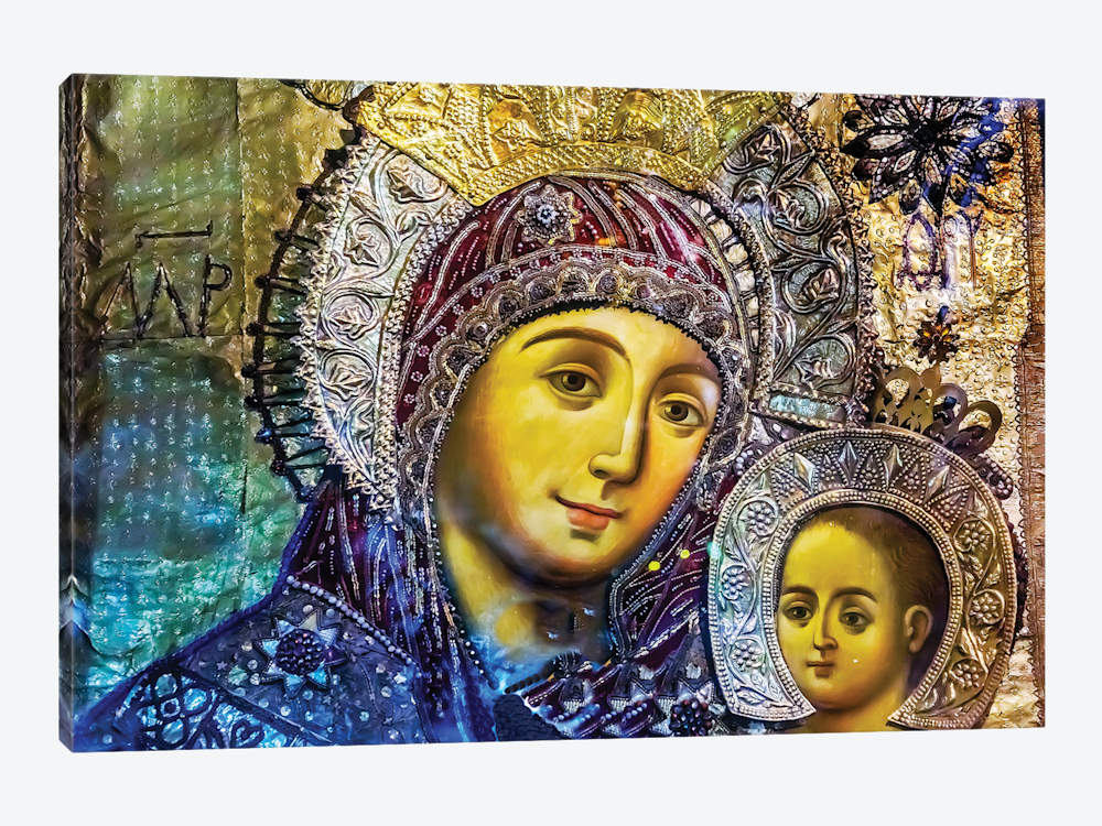 Mary And Jesus Icon, Greek Orthodox Church Of William Perry 1000x750 Mary And Jesus Icon, Greek Orthodox Church Of William Perry