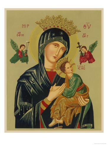 Mary And Jesus With Attendant Angels As Depicted In A Russian Icon 366x488 Mary And Jesus With Attendant Angels As Depicted In A Russian Icon
