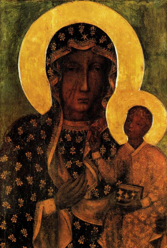 Our Lady Of Czestochowa Black Madonna And Child Jesus Icon Etsy 570x844 Our Lady Of Czestochowa Black Madonna And Child Jesus Icon Etsy