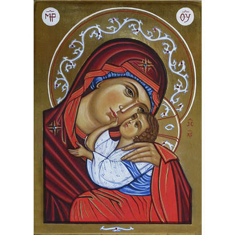 Religious Icon Mary Mother Of Jesus 458x458 Religious Icon Mary Mother Of Jesus