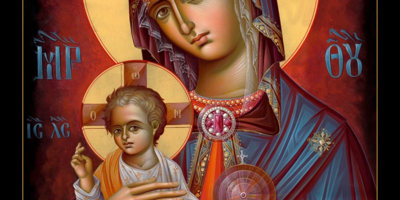 Mary Queen Of Heaven Icon at Vectorified.com | Collection of Mary Queen ...