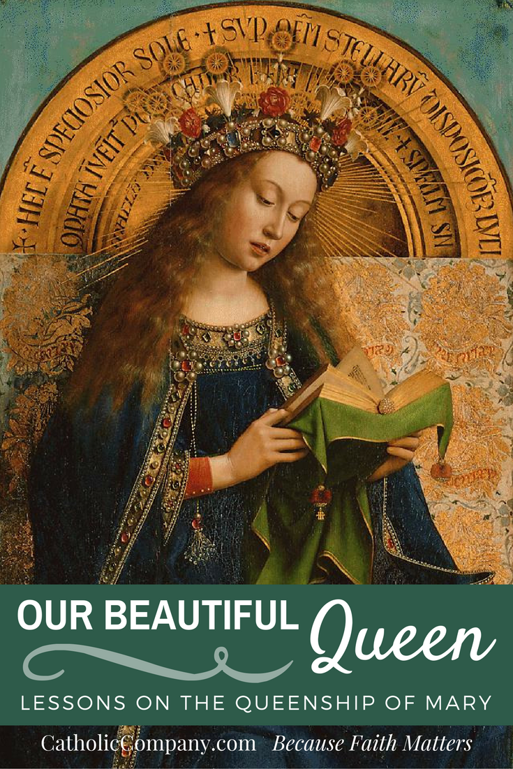 735x1102 Our Beautiful Queen Lessons On The Queenship Of Mary Getfed