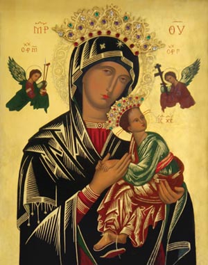 300x381 Our Mother Of Perpetual Help History Of The Miraculous Icon