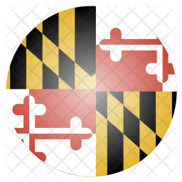 Maryland Flag Icon Of Flat Style 256x256 Maryland Flag Icon Of Flat Style