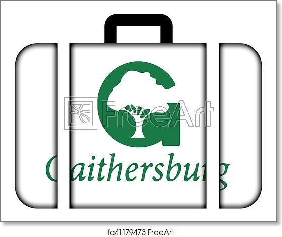 Free Art Print Of Flag Of Gaithersburg, Maryland, Usa Suitcase 560x470 Free Art Print Of Flag Of Gaithersburg, Maryland, Usa Suitcase