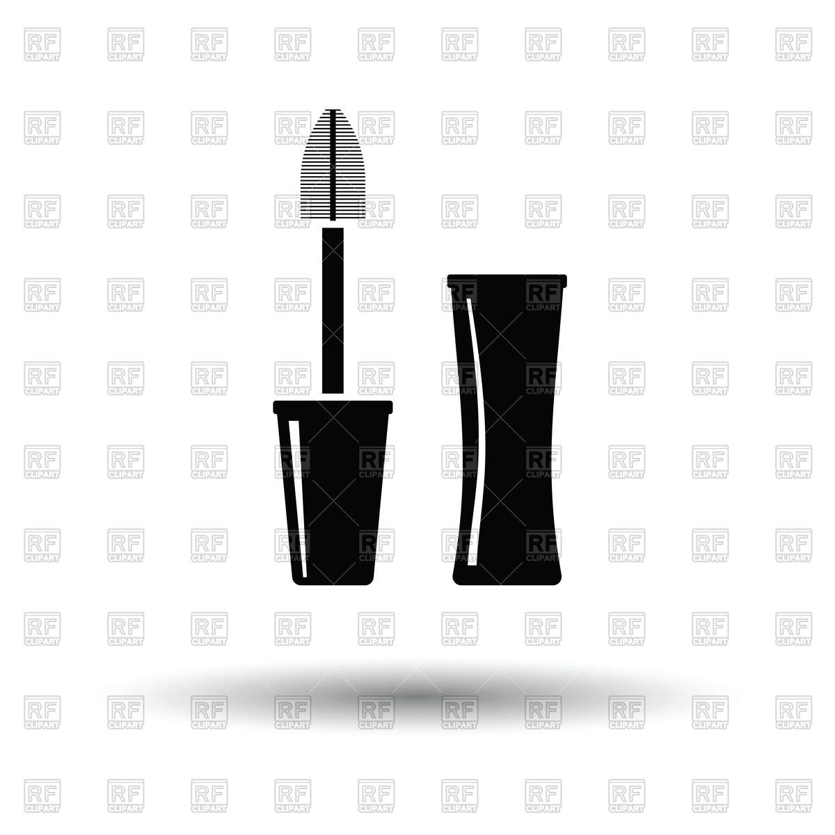 1200x1200 Mascara Icon Vector Image Of Signs, Symbols, Maps Angelp