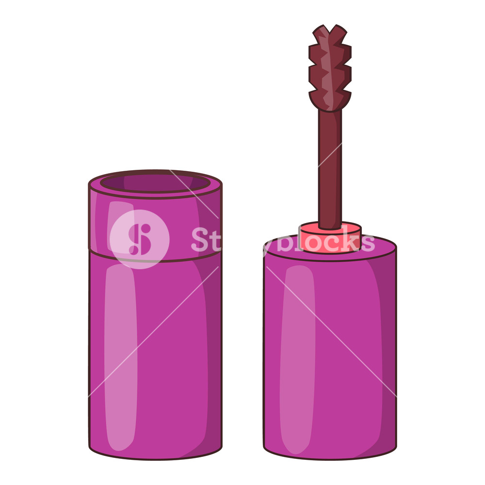 1000x1000 Mascara Icon Cartoon Illustration Of Mascara Vector Icon For Web
