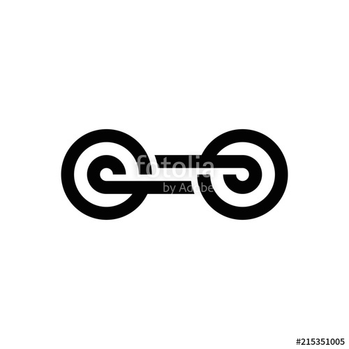 500x500 Minimaler Icon, Logo, Auto, Fahrrad, Kreislauf, Maschine, Abstrakt