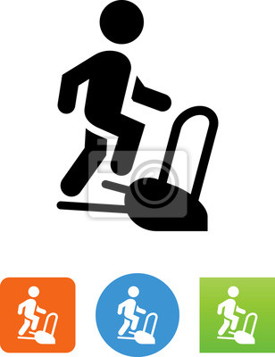 308x400 Person, Die Auf Einer Treppe Maschine Icon