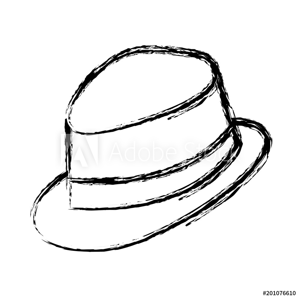 Photo Art Print Elegant Masculine Hat Icon Vector Illustration 1000x1000 Photo Art Print Elegant Masculine Hat Icon Vector Illustration