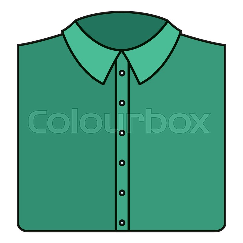 Elegant Shirt Folded Masculine Icon Stock Vector Colourbox 800x800 Elegant Shirt Folded Masculine Icon Stock Vector Colourbox