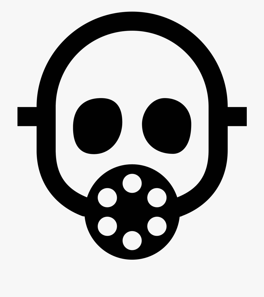 920x1036 Gas Mask Png